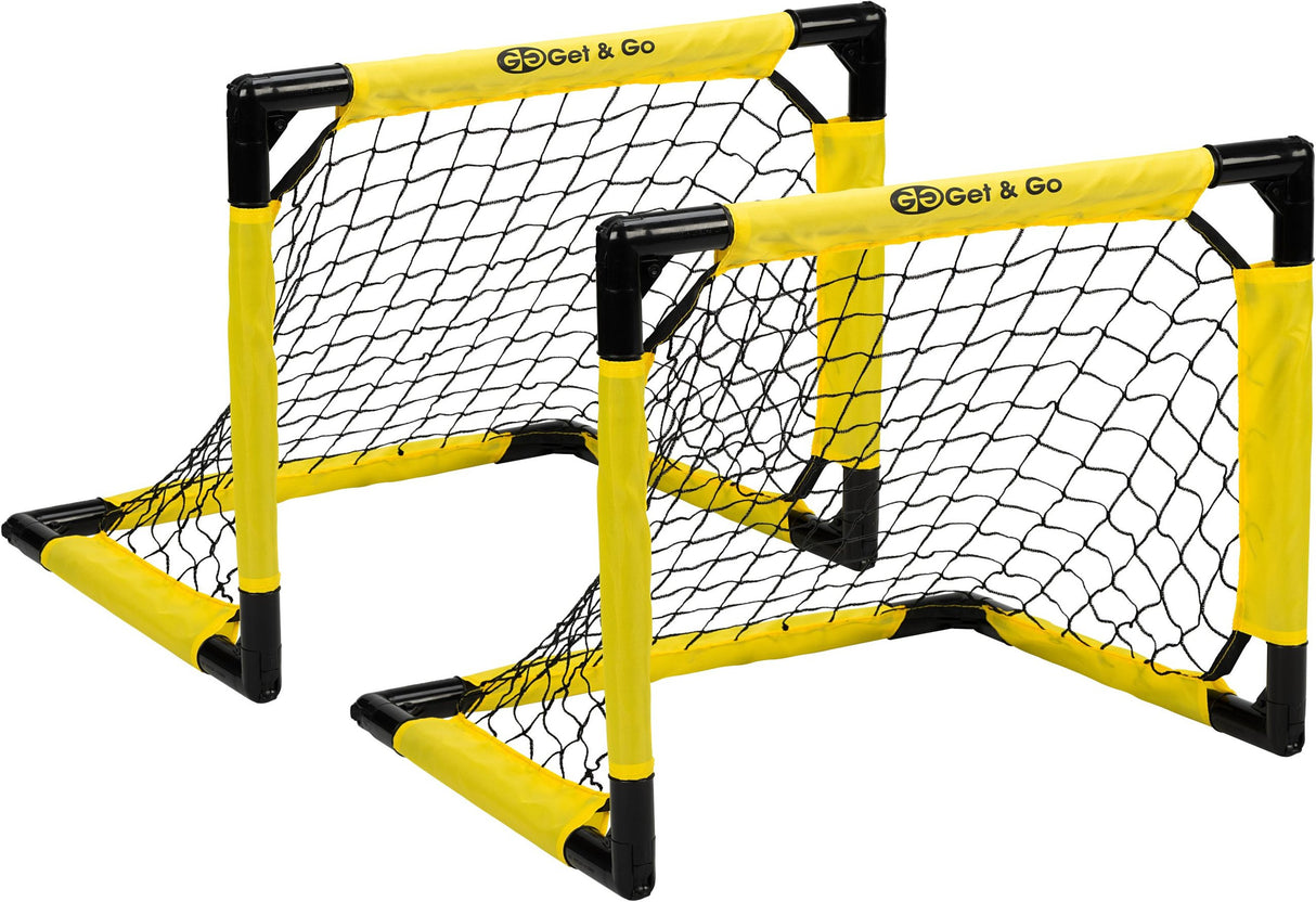 Fotballmål sett med 2 - 55 x 44 x 44 cm
