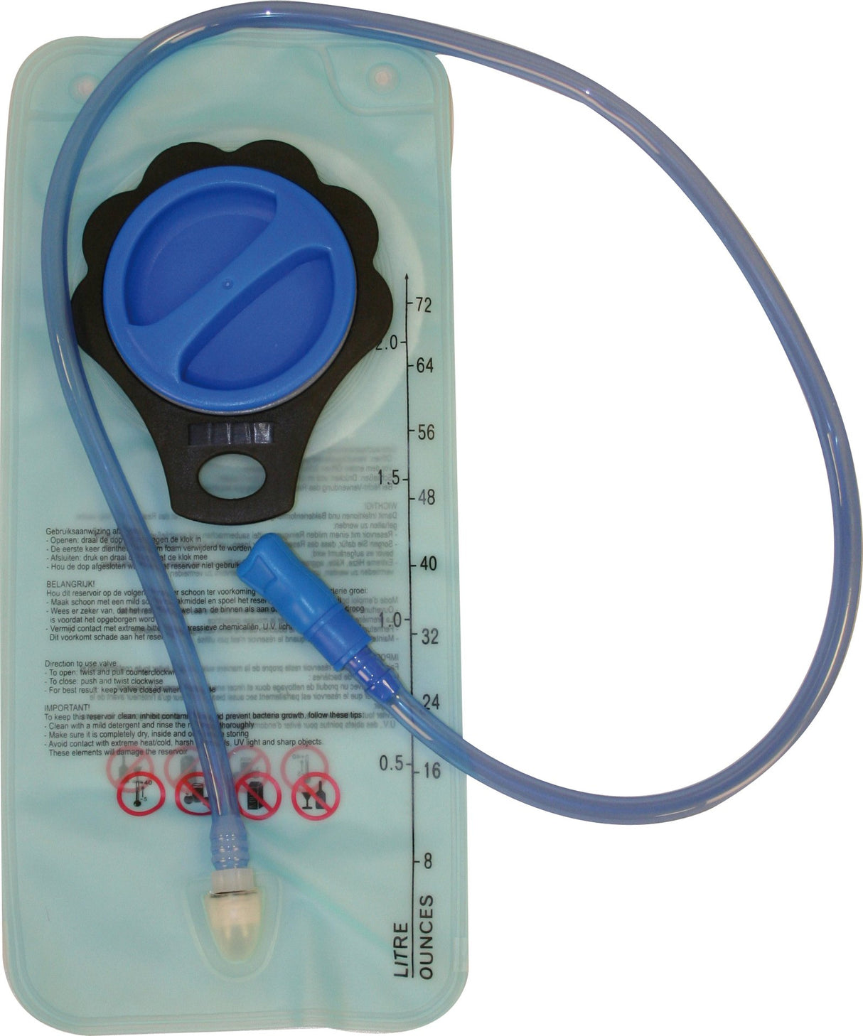 Vannbeholder med Drikkesystem 2 Liter