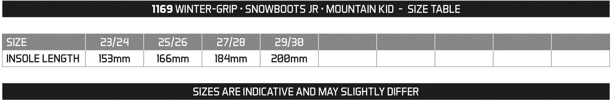 Snowboots Jr Mountain Kid