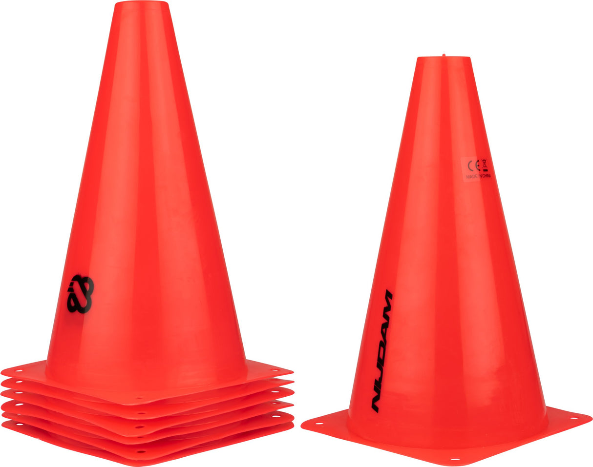 Slalomkjeglesett - 23 cm - 6 stk