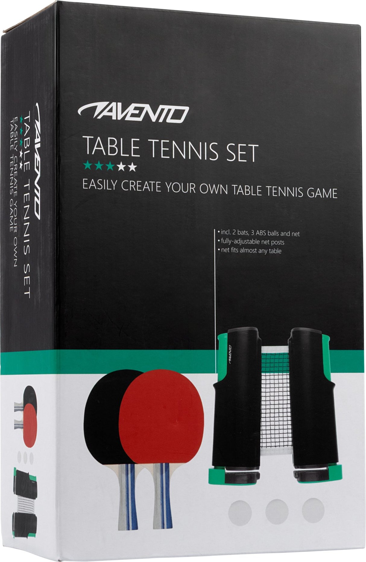 Bordtennissett komplett