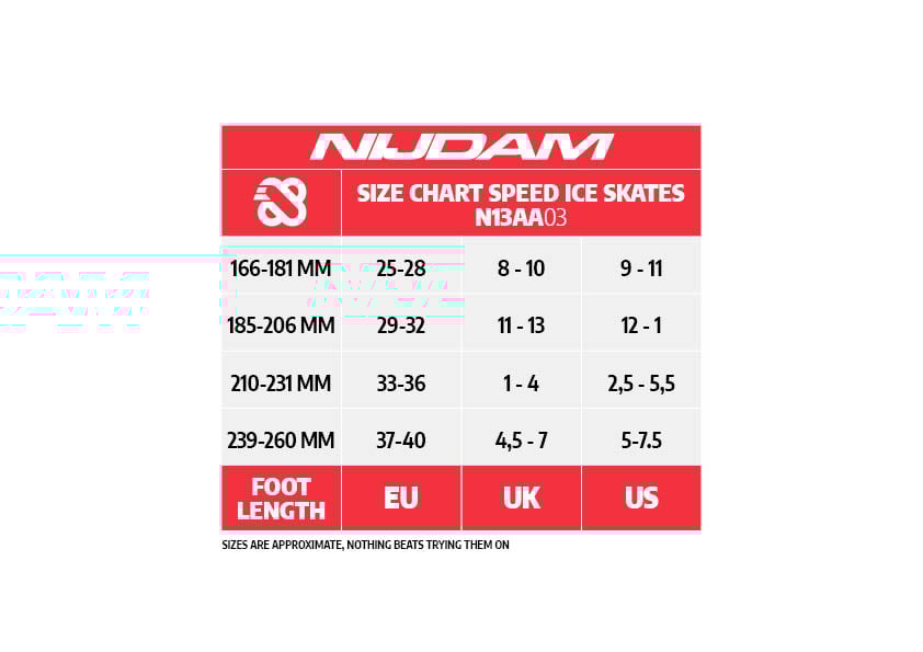 Speed Ice Skates Adjustable Semi-softboot Scratch Speeder