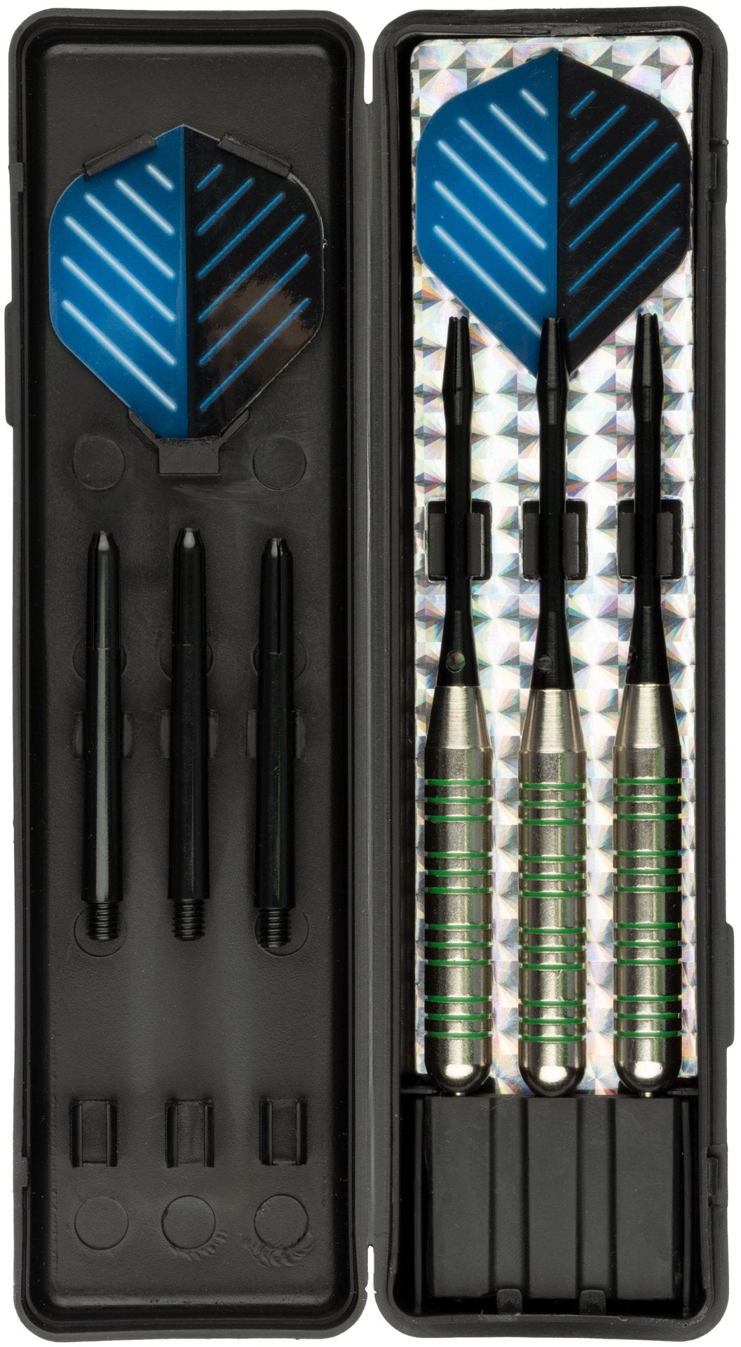 Darts i nikkel/sølv metallisk