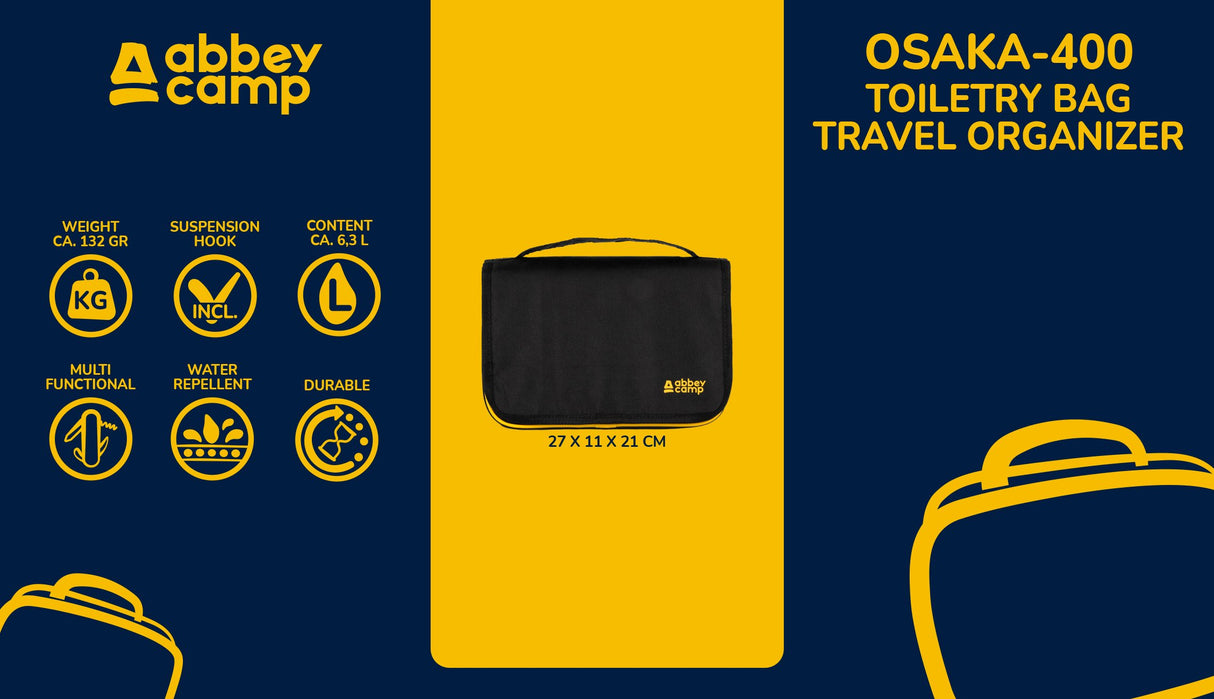 Toiletry Bag Organizer Travel OSAKA-400
