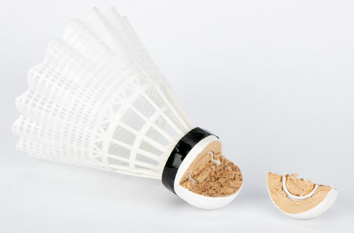 3 Badmintonballer Kompleks kork