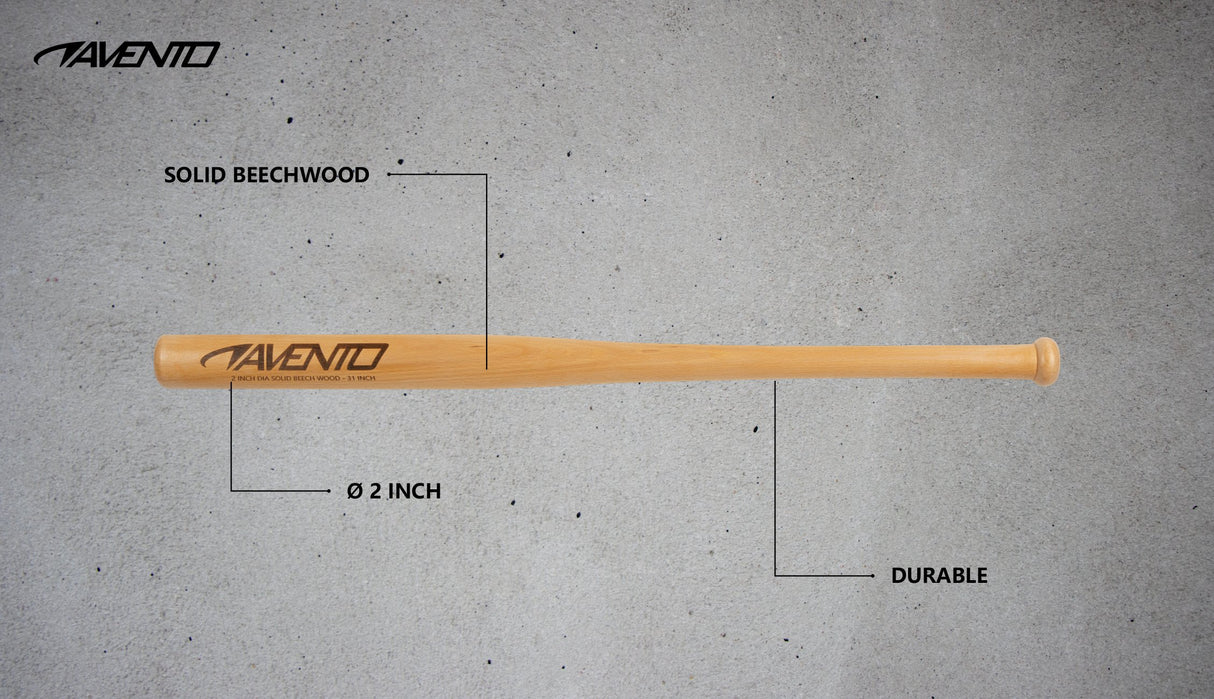 Baseballkølle i tre 78 cm