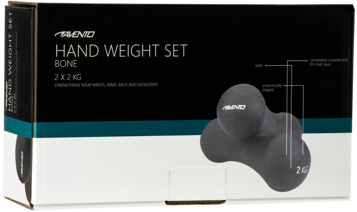 Håndvektssett Bone - 2 x 2 Kg
