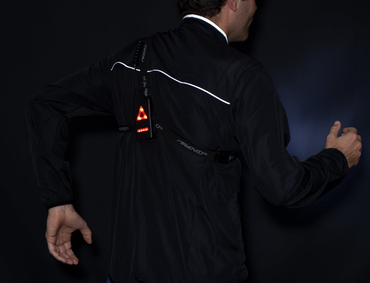 Løpevest med oppladbar LED