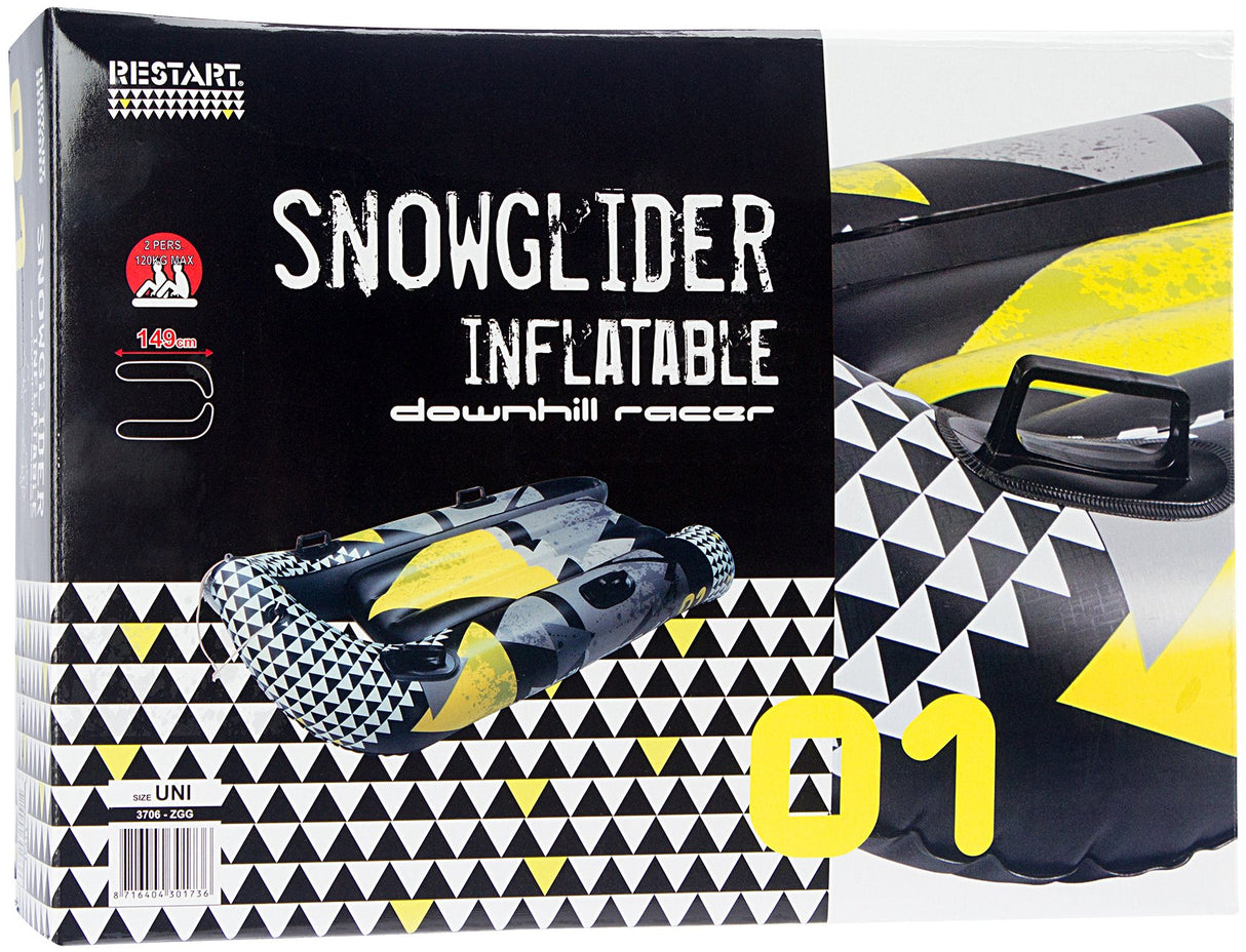 Oppblåsbar Snøglider Downhill Racer