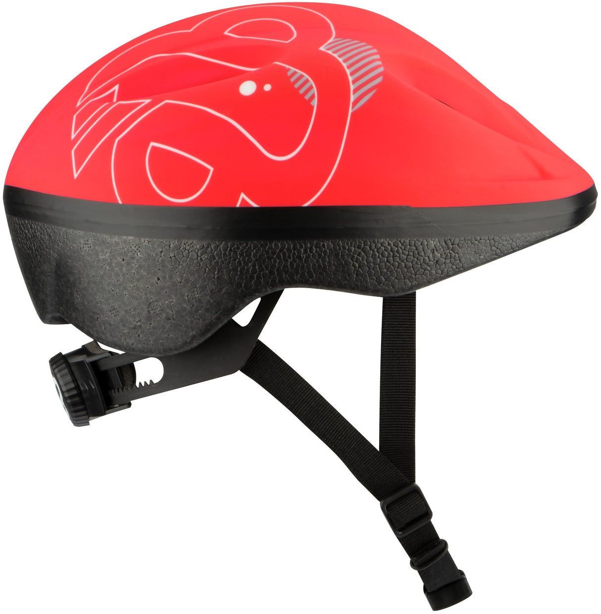 Juniorhjelm Raging Red