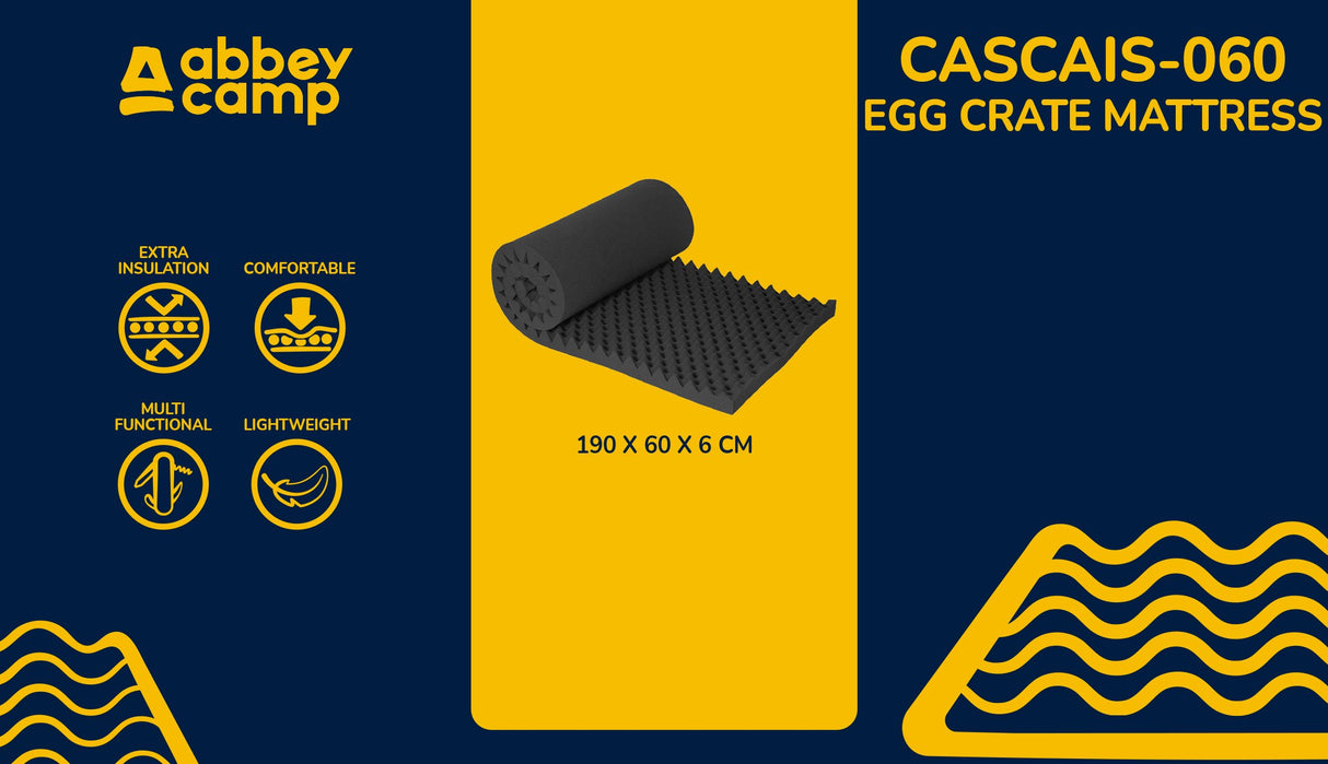 Eggkartong Campingmadrass 190x60cm CASCAIS-060