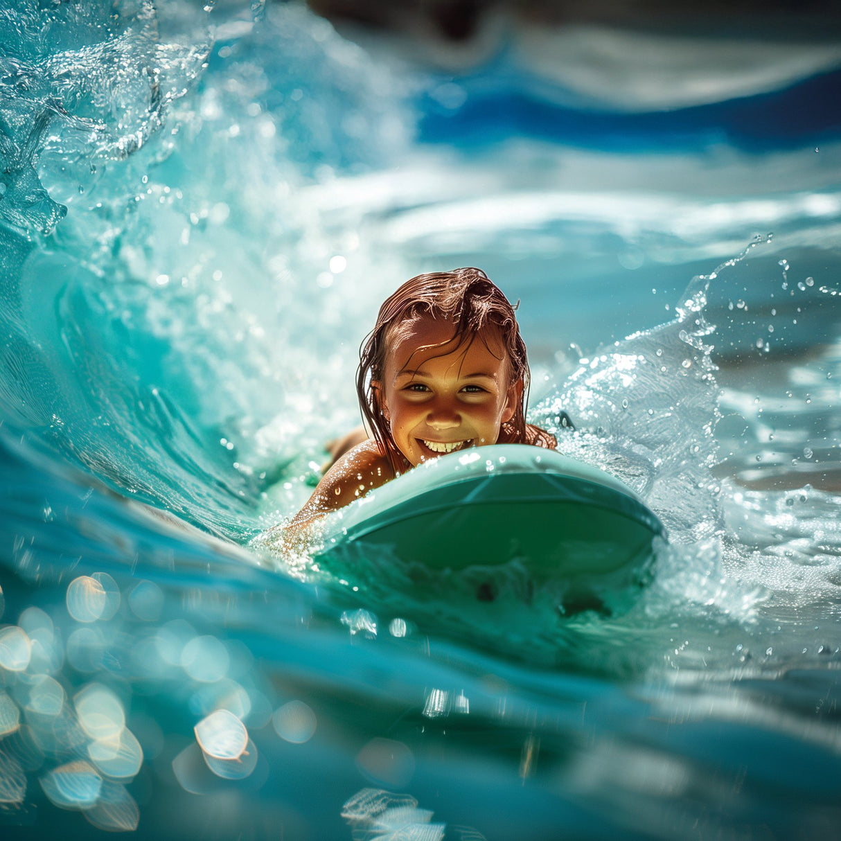 Oppblåsbar Bodyboard 70 cm Makaio