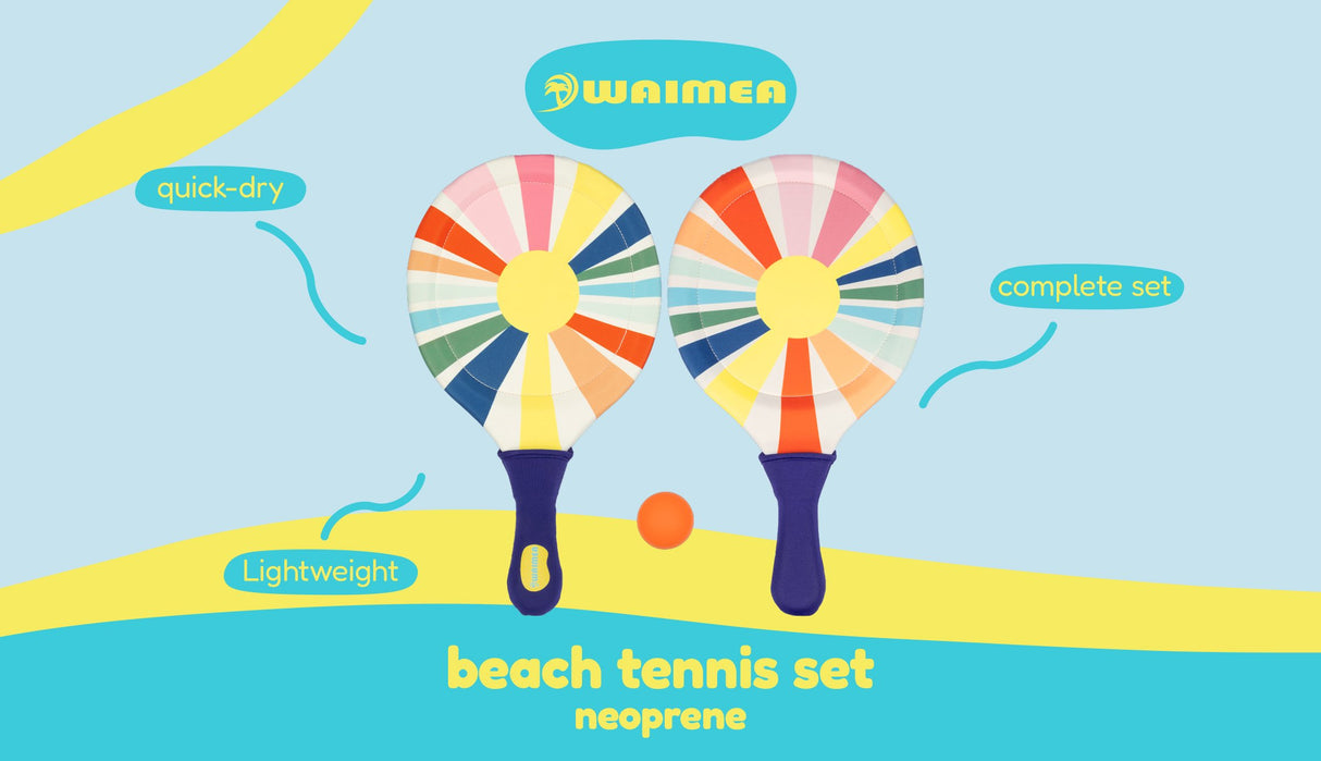 Beach Tennis Set Neoprene Kalani