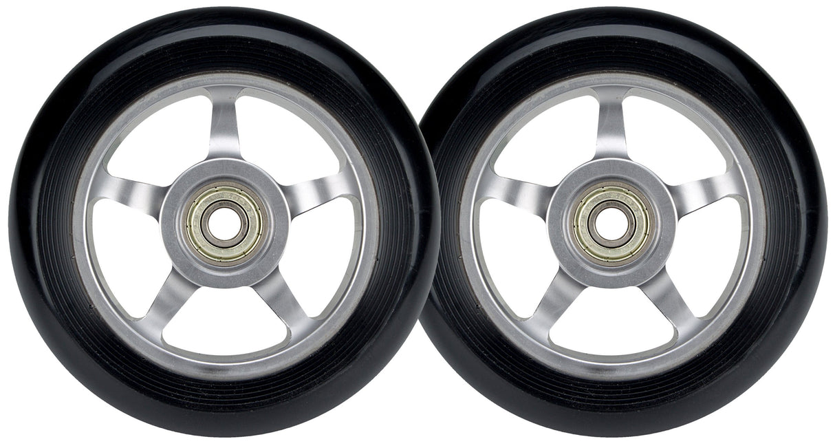 Hjulssett for triksesparkesykkel med aluminiums eikehjul