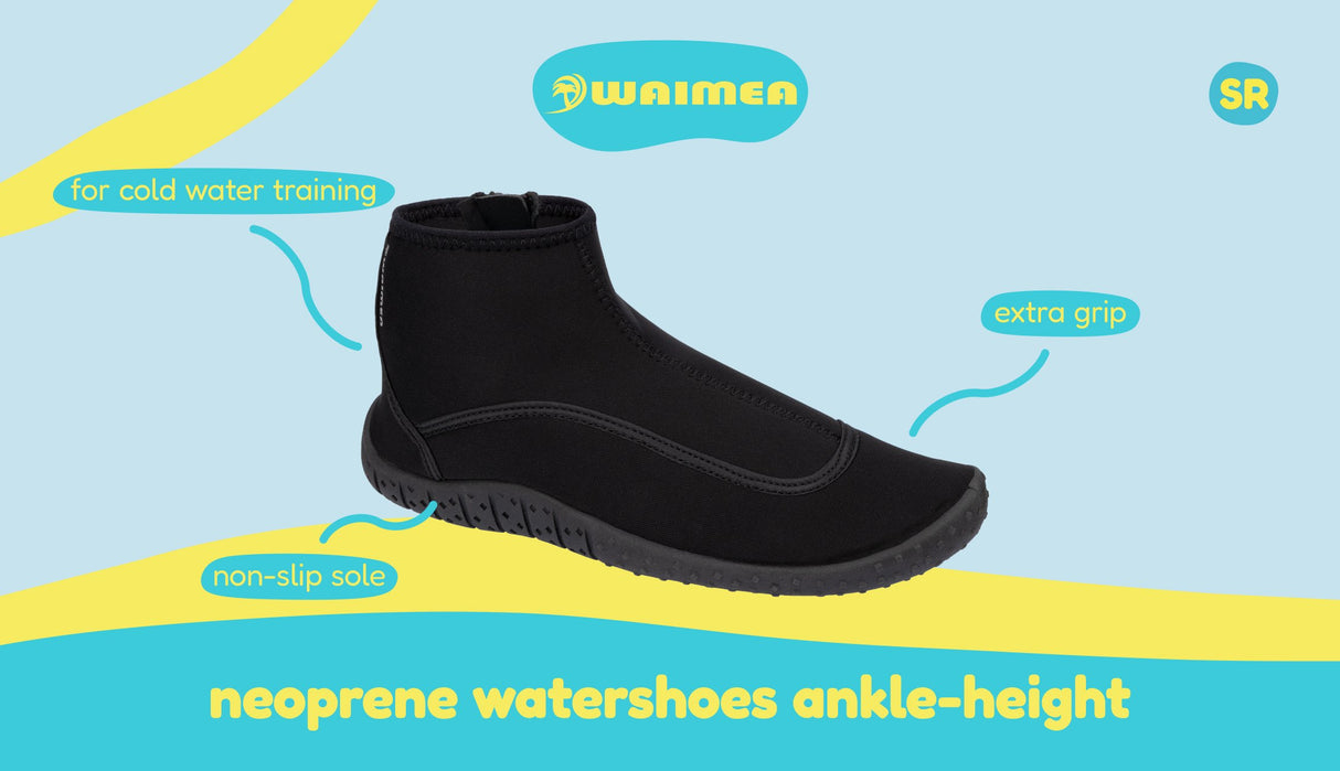 Neoprene watershoes ankle-height