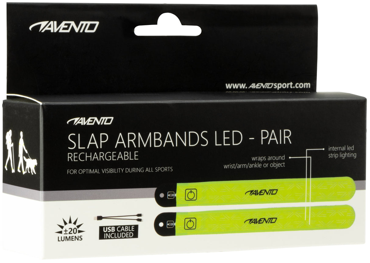 Slap-On Bands Oppladbare LED Sett med 2