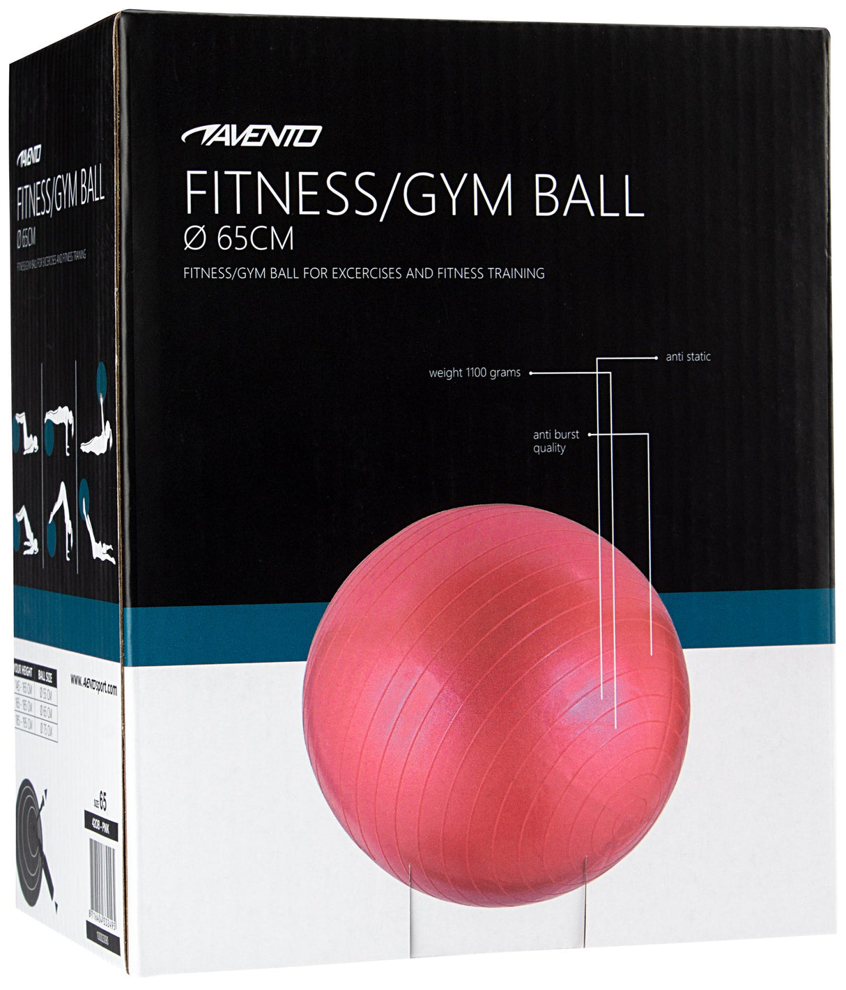Fitness/Gym ball Ø 65 cm