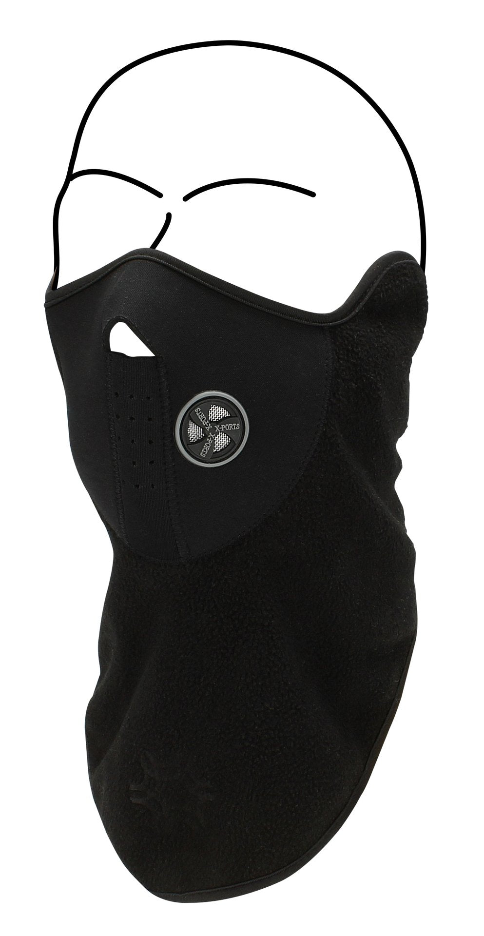 Ansiktsmaske Fleece