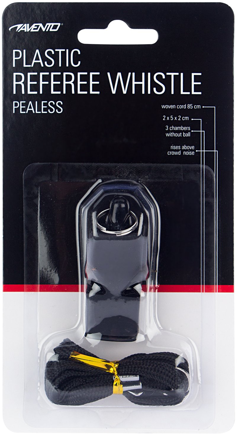 Referee's Whistle Pealess Plastic