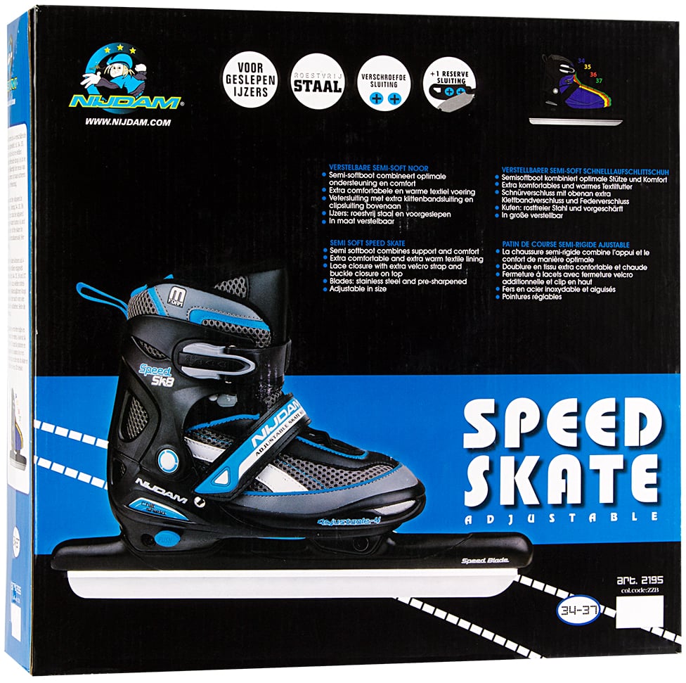 Speed Skate Junior Adjustable Semisoft Boot