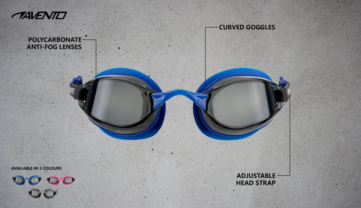 Swimming Goggles Senior Racing View