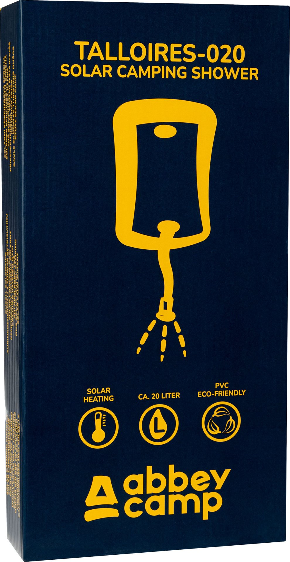 Solcellecampdusj 20 liter TALLOIRES-020