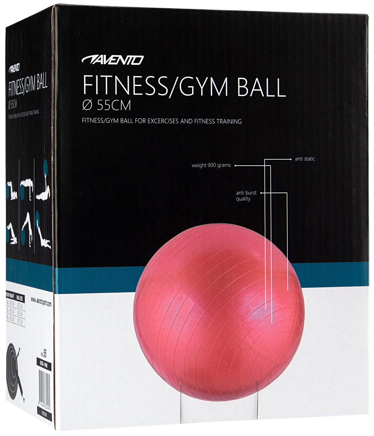 Fitness/Gym ball Ø 55 cm