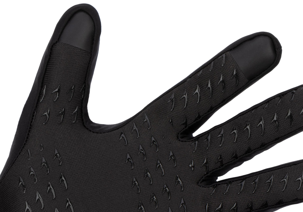 Football Gloves with Touchscreen Tip Black