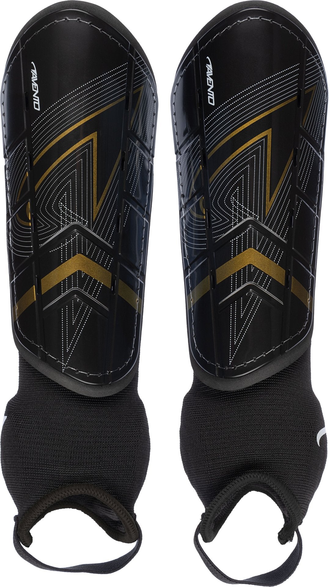 Leggbeskyttere med ankelmansjett Dobbel Festing