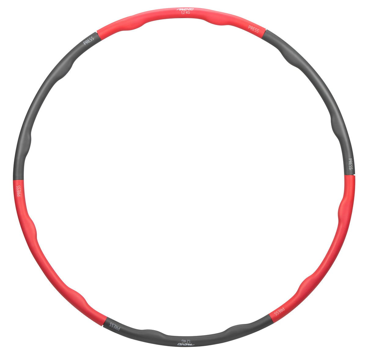 Fitness Hula Hoop skum 1,2 kg