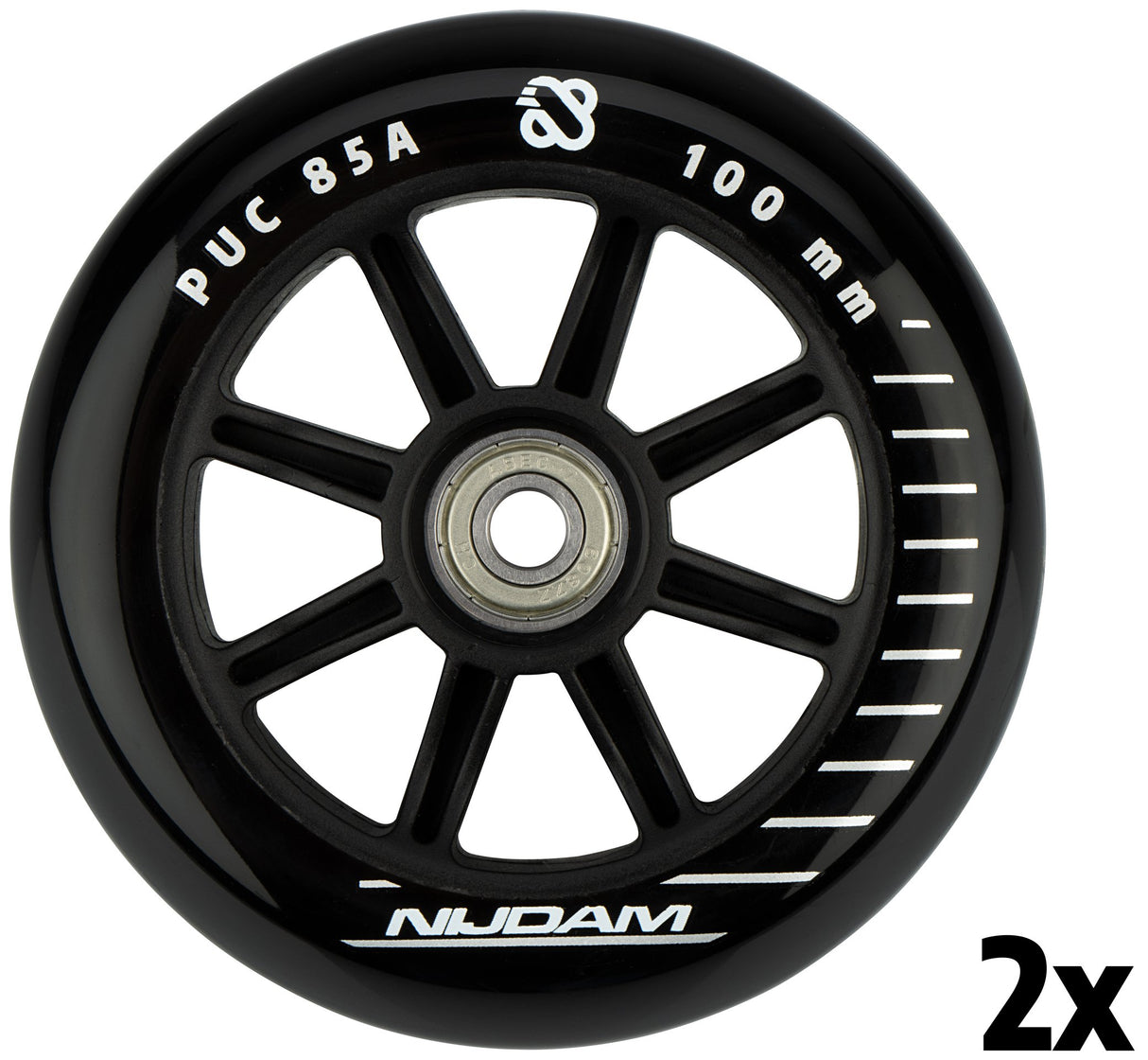 Stunt Scooter Hjulsett - 100x24 mm - 2 stk Eike PP