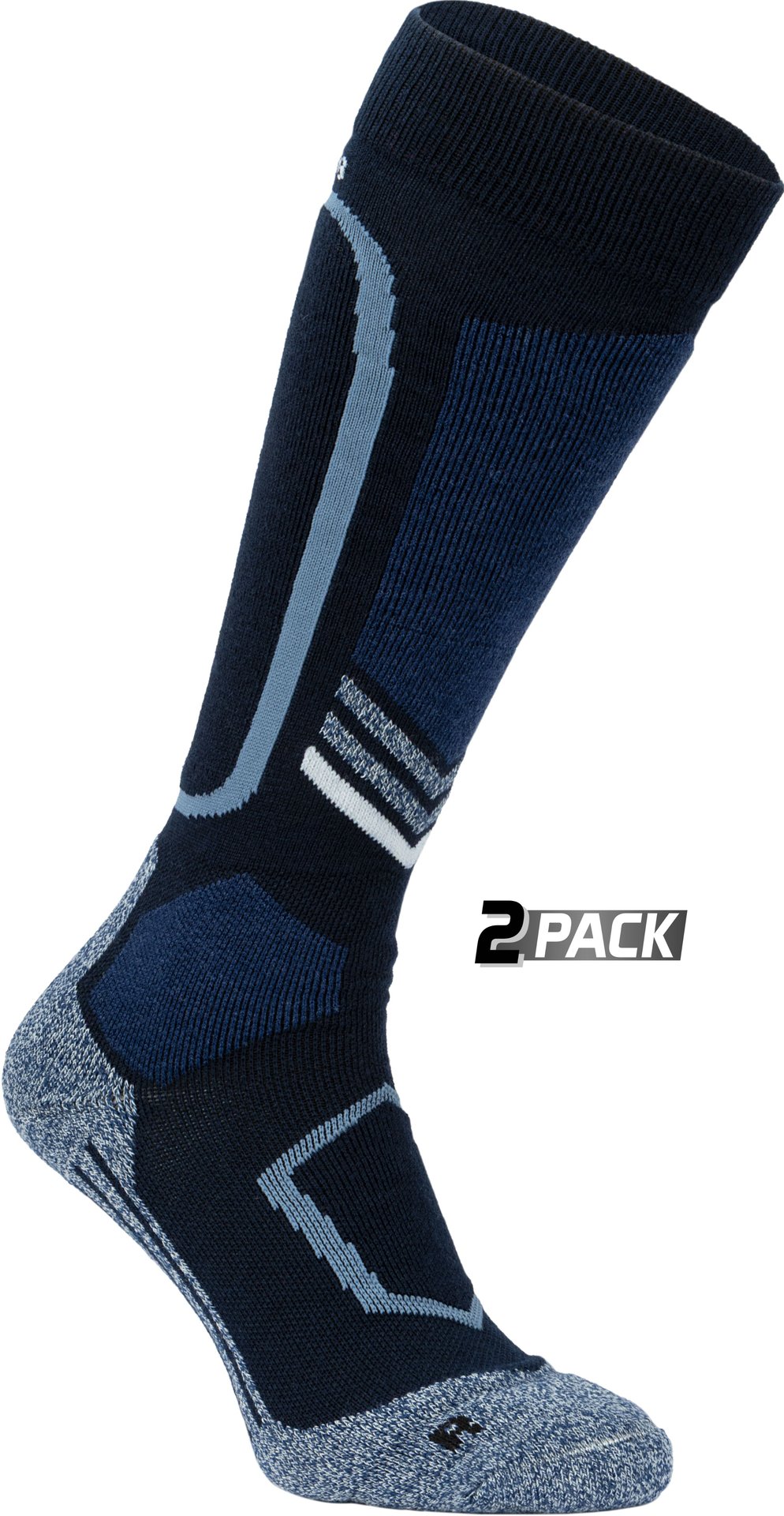 Skistrømper Merinoull 2-Pack UNI