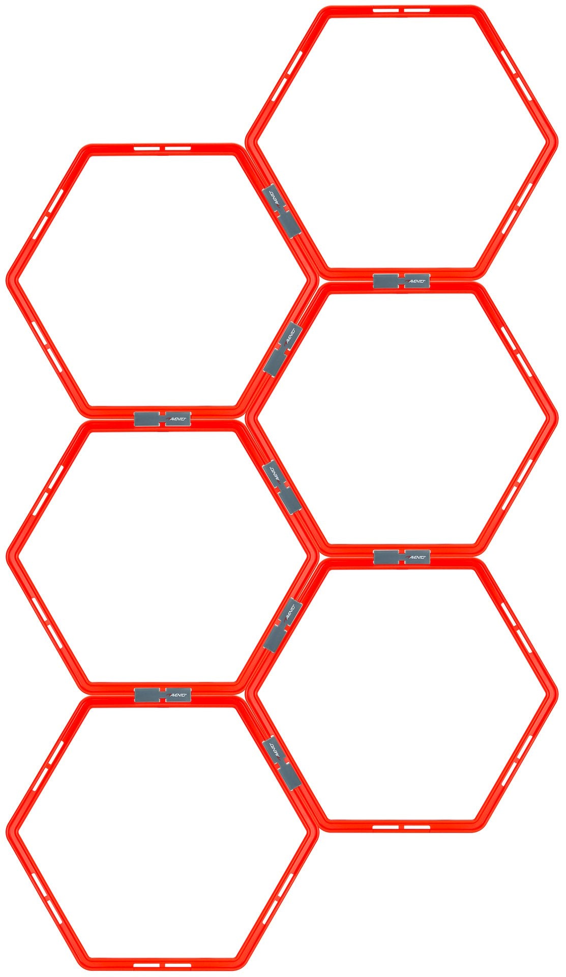 Smidighetsnett sekskant 6-delt