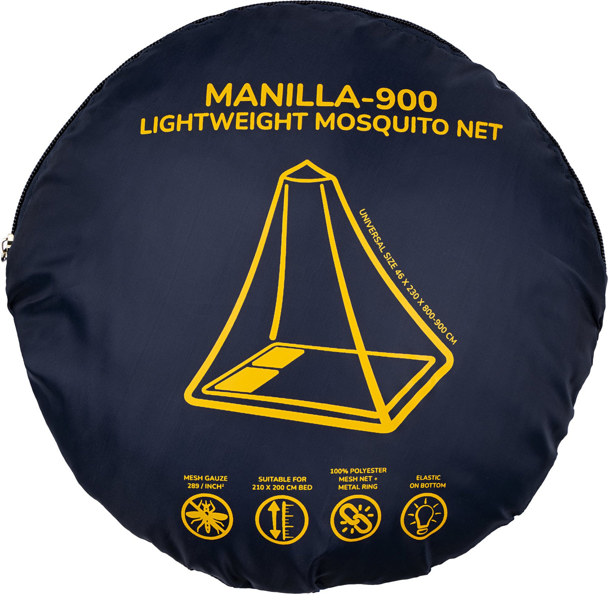 Myggnett Lettvekts 2-Personers MANILLA-900