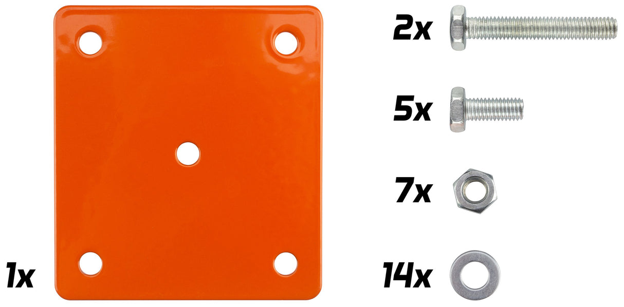 Basketballbrett + kurv + nett Junior