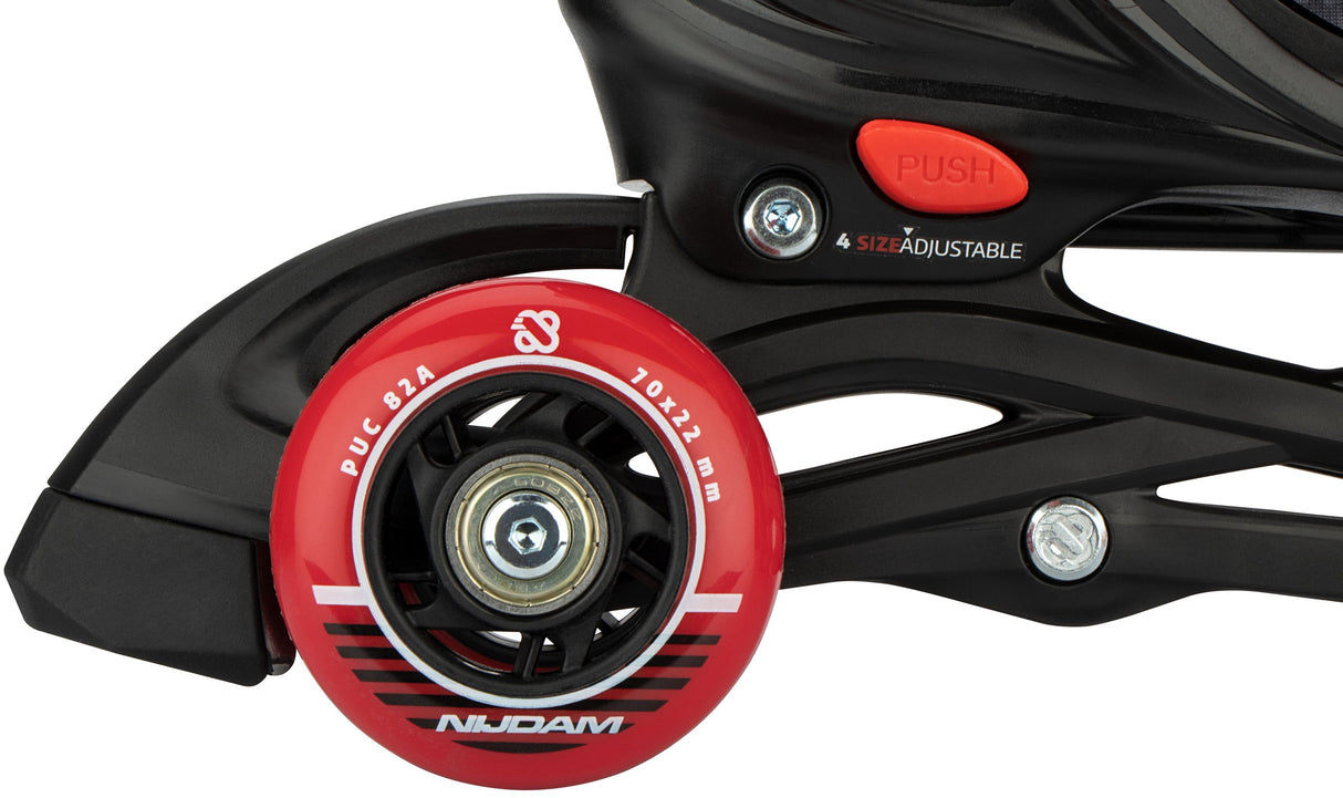 3-i-1 Justerbare Inline Rulleskøyter Gate Shift