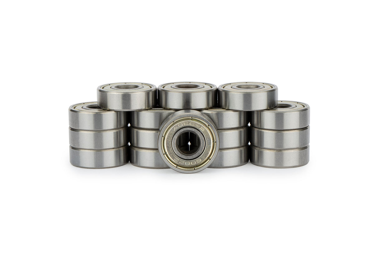 Lagre - ABEC 5 Krom - 16 stk