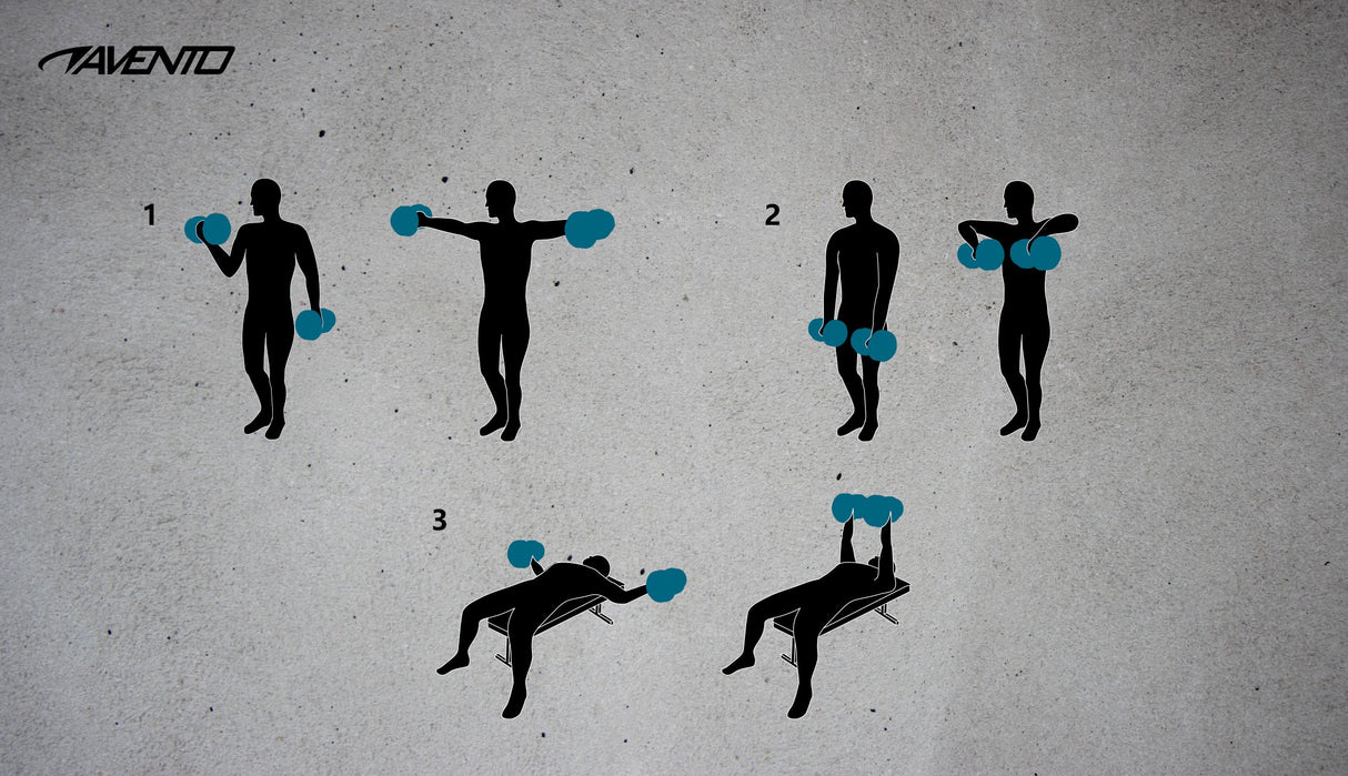 Justerbar Dumbbell Syntetisk 15 kg