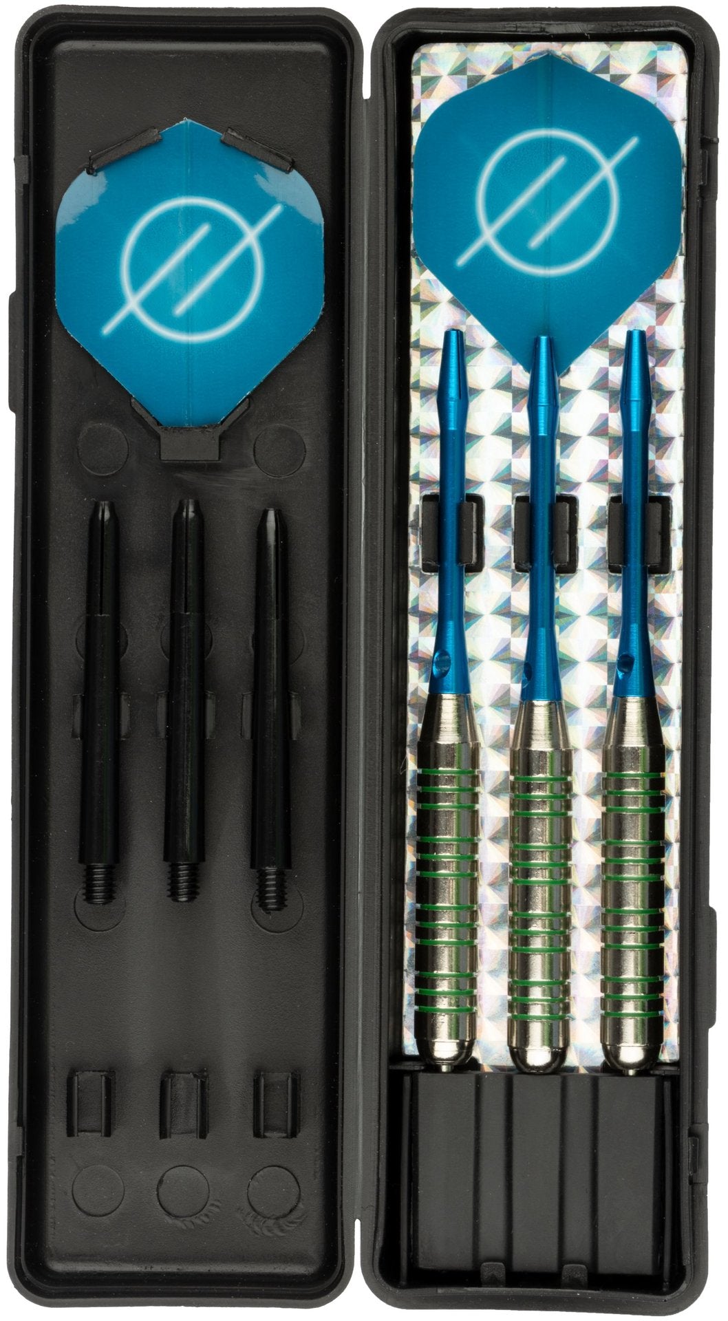 Darts i nikkel/sølv metallisk