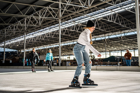 Hurtig Is/Inlinesett Justerbart Blå Flamme