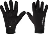 Football Gloves with Touchscreen Tip Black