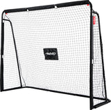 Fotballmål Stål m/ Målskive 220 x 170 x 76 cm