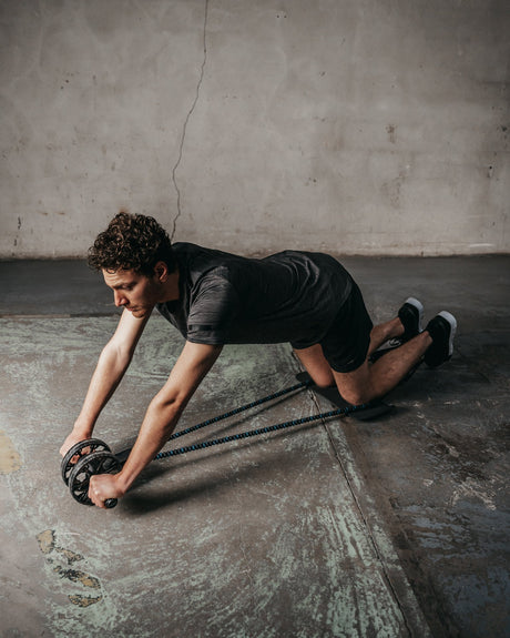 Power Ab-Roller + motstandsbånd heavy duty