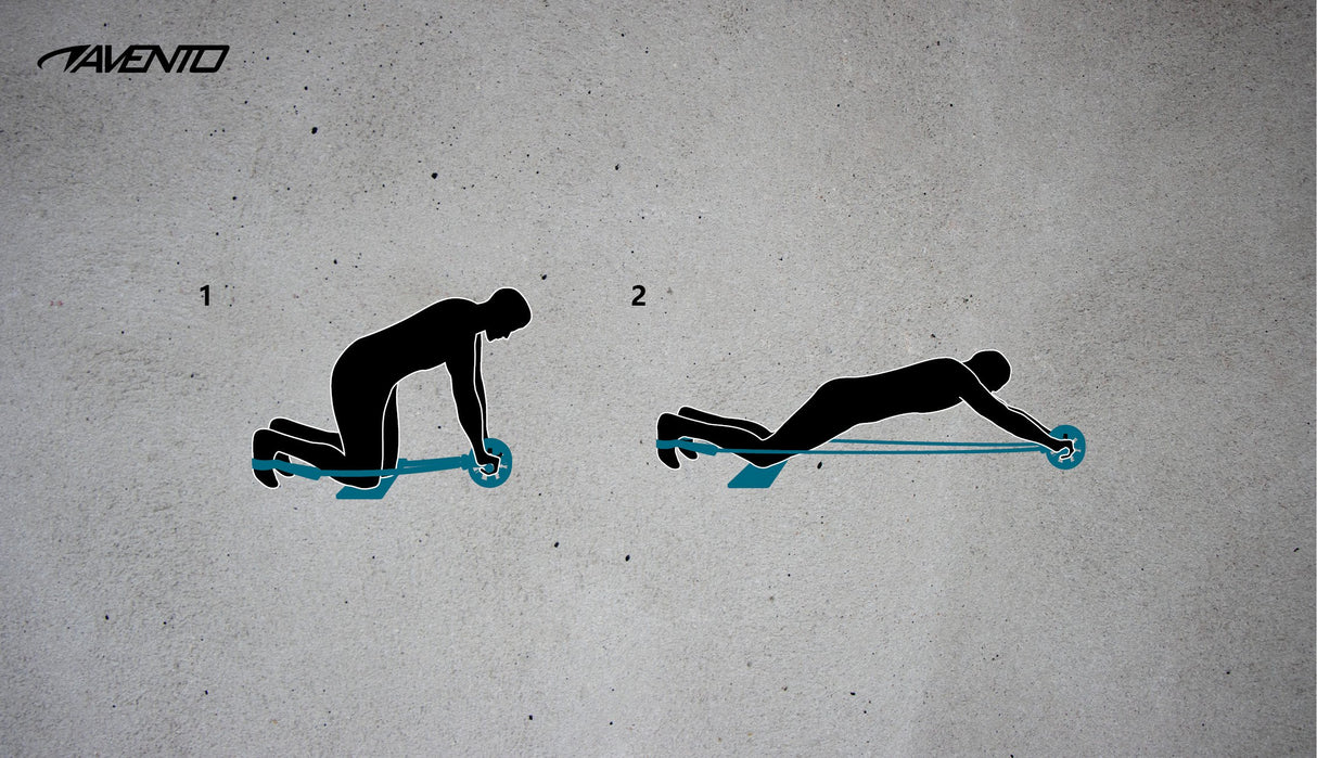 Power Ab-Roller + motstandsbånd heavy duty