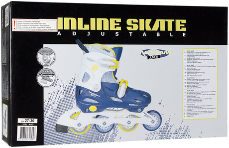 Inlineskøyter Gutter Justerbar Hardboot Navy Seal