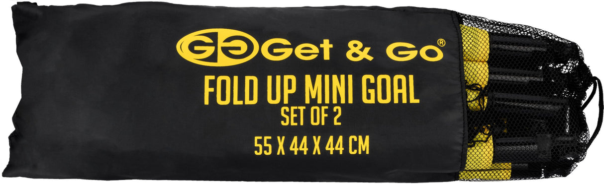 Fotballmål sett med 2 - 55 x 44 x 44 cm
