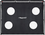 Fotballmål Stål m/ Målskive 220 x 170 x 76 cm