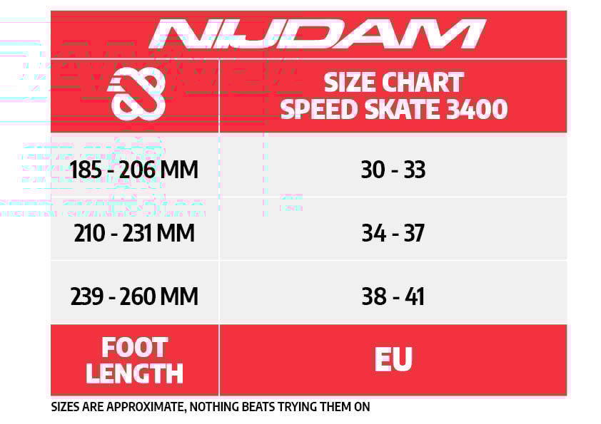 Speed Skate Junior Adjustable Blacky