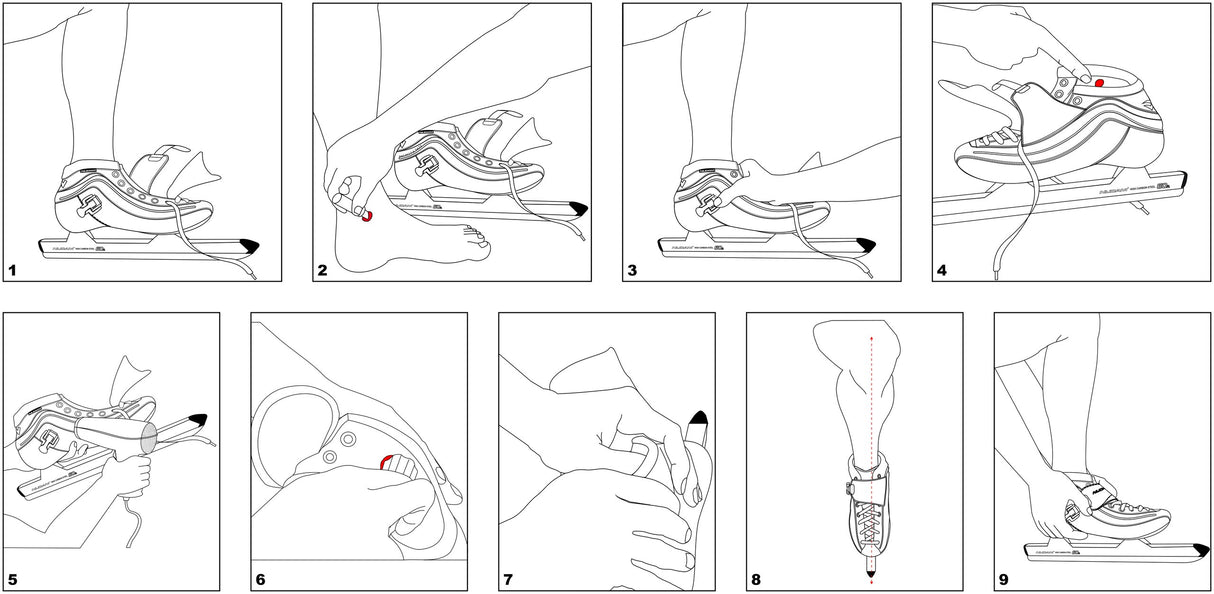 Speed Skates Carbon Low Thermoplastic Supreme Shaper