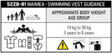 Swimming Vest 3-6 Years 19-30 kg Sione